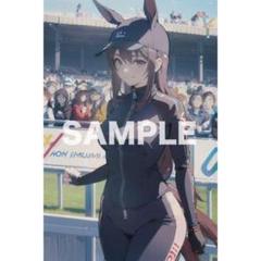 【高画質】AI美女 美少女 水着 アニメ A4ポスター