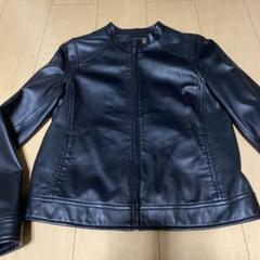 mirror of SHINZONE レザーシングルライダース黒38シンゾーン
