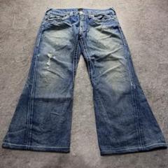 希少 USA TRUE RELIGION FRANKIE BIG T 太ステッチ 希少 USA TRUE RELIGION FRANKIE BIG T 太ステッチ - メルカリ