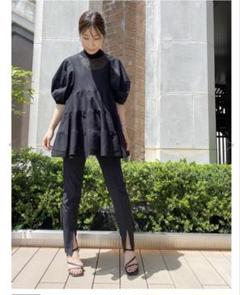LA6233 ADORE アドーア 長袖チュニック カットソー グレー 38