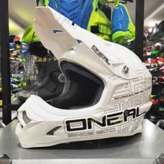 白、オニール モトクロスヘルメットオフロードヘルメット XXLサイズ