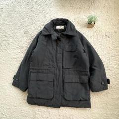 【23区】中綿入りジャケット コート ブラック アウター 32 ポケット 上品