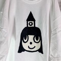 奈良美智 一戸時計 Tシャツ XL 白 男女兼用