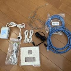 Cat6 LANケーブル 3m 多数配線セット