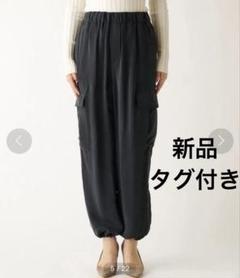 Whim Gazette キュプラフィブリル カーゴパンツ カーキ