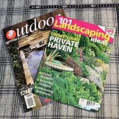 【現地購入】洋書　OUTDOOR & 101 landscaping ideaのサムネイル