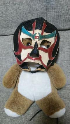 試合用マスク。グレートサスケ実使用マスク プロレス