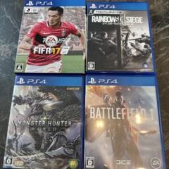 PS4ゲーム4本セット　まとめ売り
