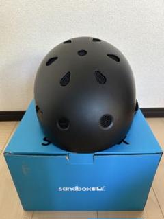 新品未使用　sandbox スノーボード ヘルメット S/M マットブラック SANDBOX サンドボックス スノーボード ヘルメット セーフティー