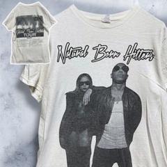 BFLA バンド Tシャツ 古着 白 ナチュラルボーンヒッターズ natural