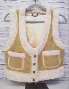 ◆3.1phillip Lim フィリップリム ファーデザイン ベスト 2 BG