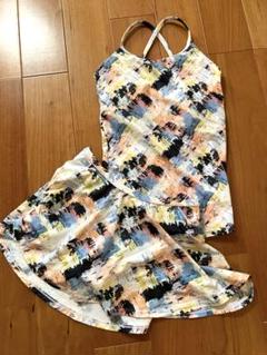 女の子150水着☆セパレート☆スカート水着