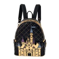 レア☆ディズニー　アメリカ　カリフォルニア　ピンク　城　ラウンジフライ　リュック レア☆ディズニー アメリカ カリフォルニア ピンク 城 ラウンジ