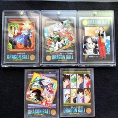 【超希少・美品】ドラゴンボールZ ビジュアルアドベンチャー 5枚セット 当時物のサムネイル