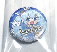 雪ミク2020 初音ミク カラオケ タカハシ コラボ 限定 缶バッジ 激レア 雪ミク2020 初音ミク カラオケ タカハシ コラボ 限定 缶バッジ