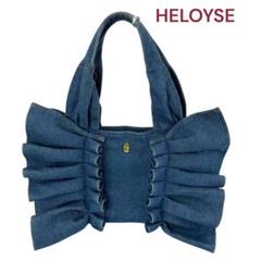 HELOYSE エロイーズ バタフライ トートバッグ ネイビーMサイズ HELOYSE エロイーズ バタフライ トートバッグ ネイビーMサイズ