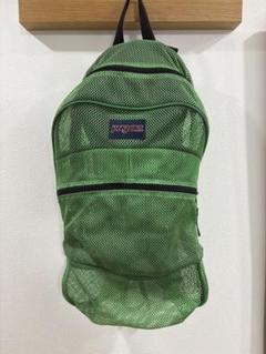 JANSPORT メッシュリュック グリーン