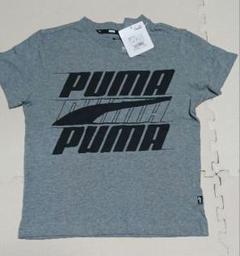 PUMA グレー Tシャツ 130　②