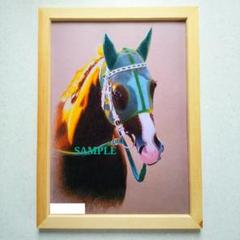 色鉛筆画 原画 サイレンススズカ 手描き イラスト No.45 馬 色鉛筆画 原画 サイレンススズカ 手描き イラスト No.45 馬