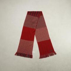 BOSS ブラック ニットマフラー 新品タグ付き WEB・一部店舗限定】【ウォッシャブル】アラベスクニット