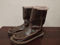 sanuk サヌーク 軽量 ムートンブーツ 26.5-27.0cm ブラウン