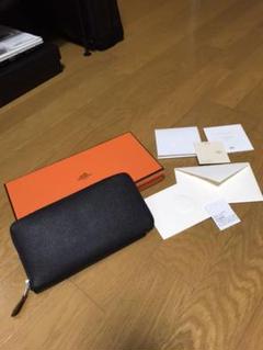 HERMES エルメス 国内正規品 アザップシルクイン X刻印 長財布 美品