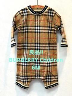 良品❣️BURBERRY Children☆バーバリー☆チェック柄ロンパース