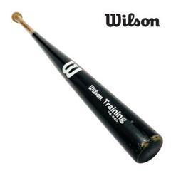 ⭕️ウィルソン　トレーニングバット　木製　Wilsonバット　ネイビーのサムネイル