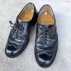 90sREGAL リーガル黒 ウィングチップ　革靴