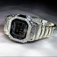 G-SHOCK GW-B5600 フルメタルエングレーブカスタム タフソーラー