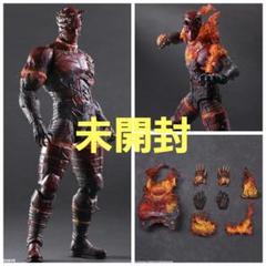 憧れの 未開封 メタルギアソリッドⅤ 燃える フィギュア プレイアーツ改 ゲームキャラクター