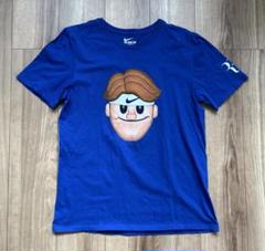 【値下げ】美品　NIKE ロジャー・フェデラー　ゲームシャツ　Mサイズ Yahoo!オークション -「ナイキ フェデラー シャツ」の落札相場