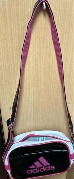 80s adidas mini bag ビンテージ エナメルミニバッグ ボストン