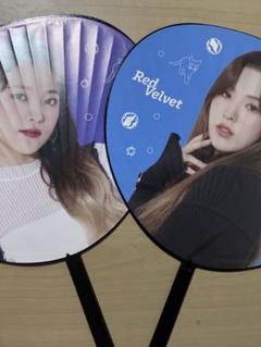 redvelvet ジョイサイン入りうちわ