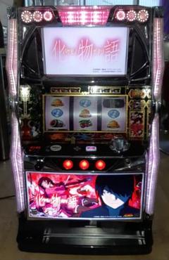 パチスロ実機 化物語 コイン不要機付 - メルカリ