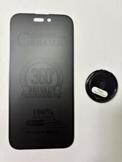 Syncwire スマホリング薄型＆360度覗き見防止フィルムiphone15