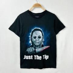 HALLOWEEN マイケルマイヤーズ ホラー映画 ムービーTシャツ 黒 S49