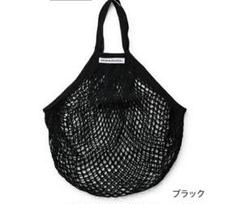 【No2058】DEAN&DELUCAネットバッグ(ブラック)ラスト1点