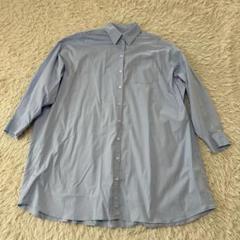 【FRAYI.D】フレイアイディー シャツ ワンピース 長袖 ブルー サイズ1