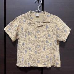 プティマイン　恐竜柄半袖シャツ　Tシャツ トップス