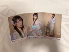 乃木坂46 矢田萌華 生写真 浴衣 3種コンプ 真夏の全国ツアー2025