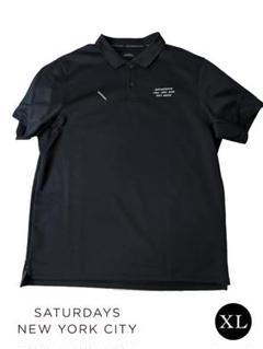 Saturdays NYC ポロシャツ　ゴルフ　XL Saturdays NYC ポロシャツ ゴルフ XL COOL MAX Pique SS Polo