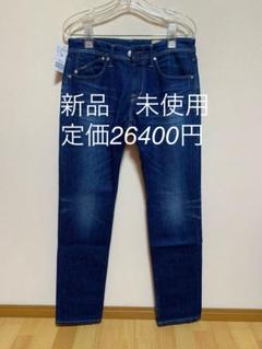 新品未使用　ヤヌーク　インディゴデニムパンツ