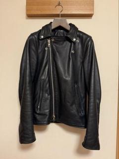 ほぼ新品 Vanson ダブルライダースネイビー36 ボーイズ