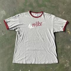 OLD NIKE Hawaiian footrace 90s tシャツ 筆記体 90s ナイキ 筆記体 ロゴ プリント Tシャツ 復刻版 / 90年代 NIKE