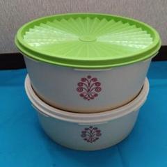 当時物 オールド タッパーウェア スタッキング 昭和レトロ 収納容器 オールドタッパーウェア Tupperware ジュビリー デコレーター