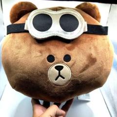 BROWN&MINIONS 寝そべりメガジャンボ ぬいぐるみ”ブラウン”