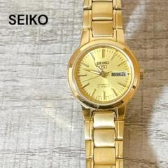 日本未発売 SEIKO 5 SPORTS モデル ゴールド 腕時計