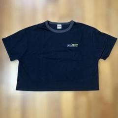 ニコアンド　ショート丈Tシャツ　ブラック