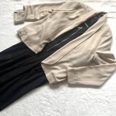 レイカズンRAY CASSIN ベージュ テーラードジャケット薄手春から秋対応